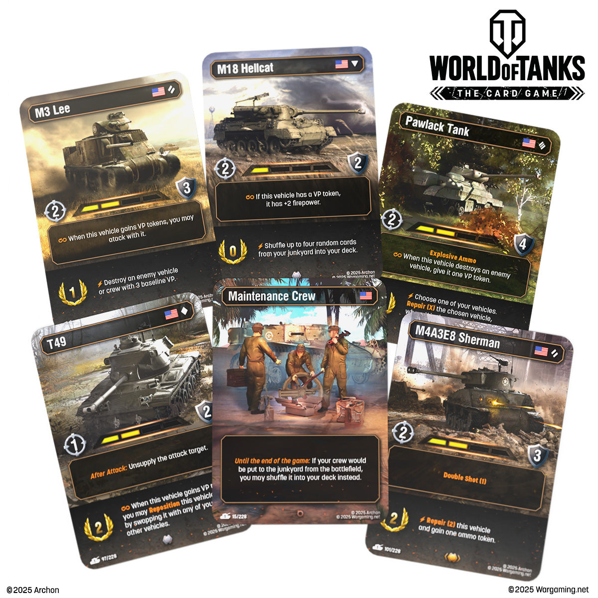 World Of Tanks TCG - First Strike Starter Deck: USA / PRE-ORDER