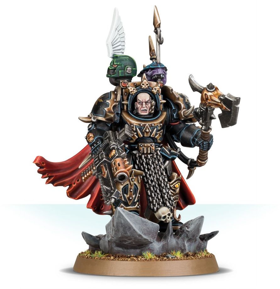 Chaos Space Marines: Chaos Lord in Terminator Armour