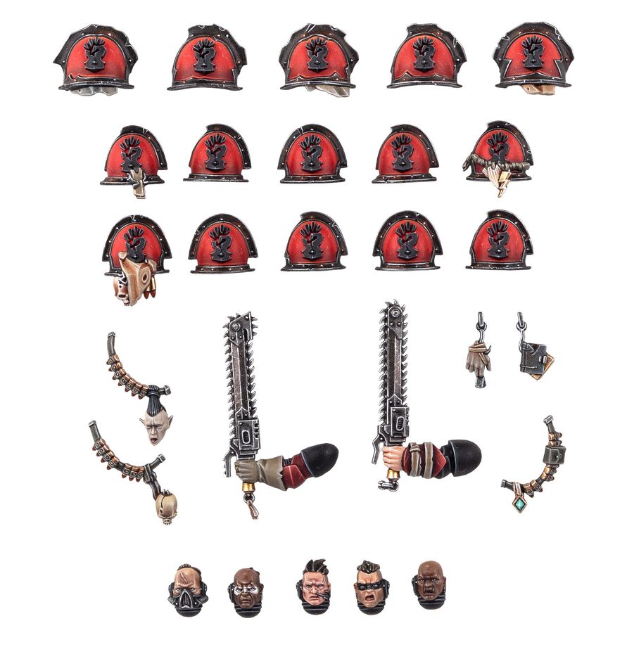 Chaos Space Marines: Red Corsairs Upgrades and Transfers / PRE-ORDER