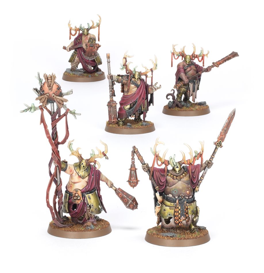 Maggotkin of Nurgle: Putrid Blightkings