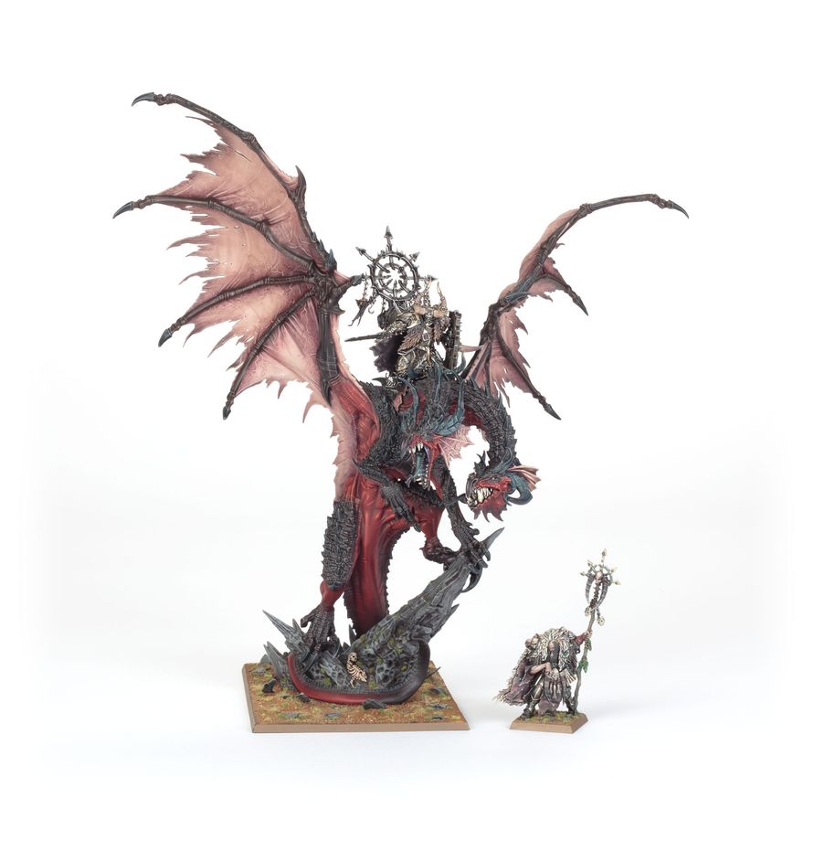 Warriors of Chaos: Lord/Sorcerer on Chaos Dragon / PRE-ORDER
