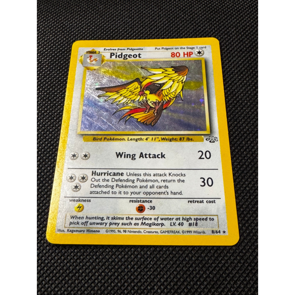 Pidgeot 8/64 - Jungle / Holo