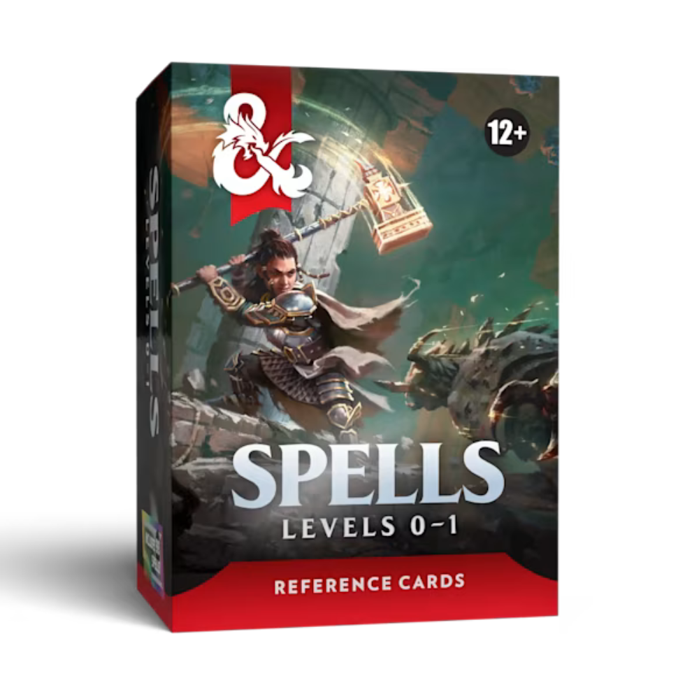 D&D - Trove Reference Cards - Spells: Levels 0-1