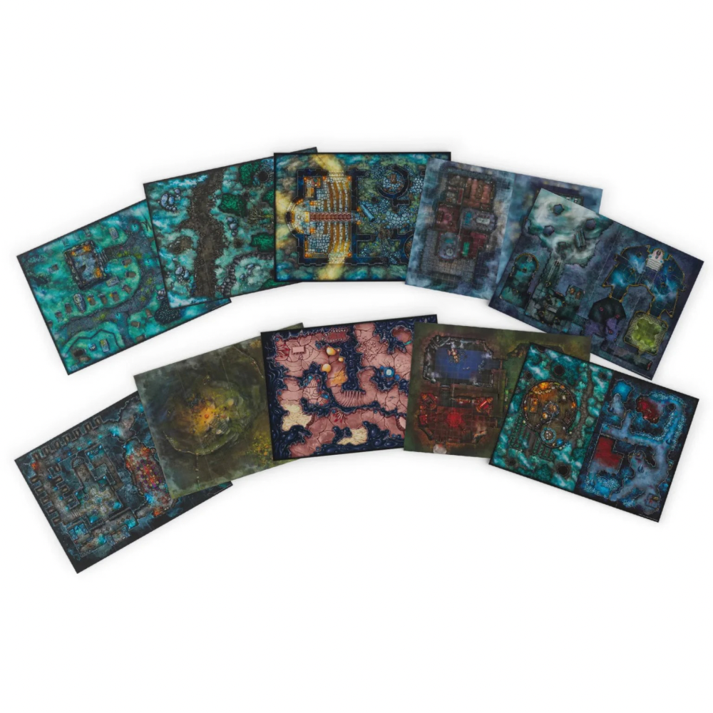 D&D - Ravenloft: The Horrors Within Dungeon Map Pack