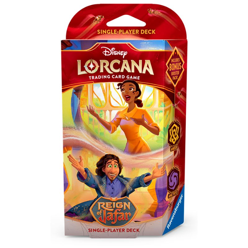 Disney Lorcana TCG - Reign of Jafar Starter Deck - Amber, Amethyst