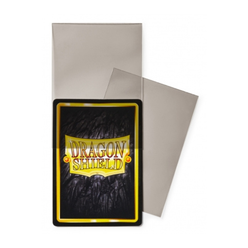 Dragon Shield - Standard Perfect Fit Toploading Sleeves - Smoke (100 Sleeves)