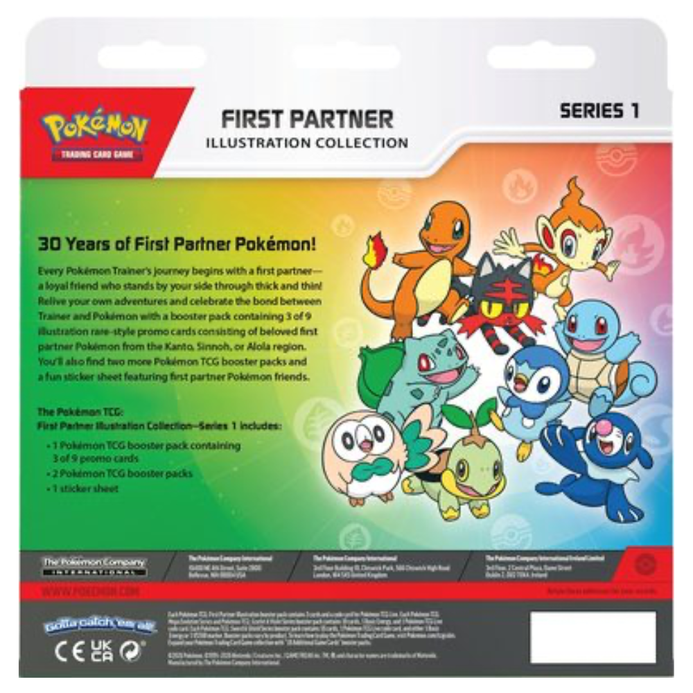 Pokémon TCG: First Partner Illustration Collection - Series 1