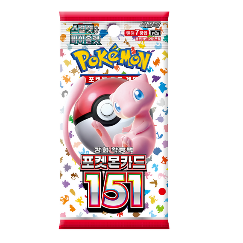 Pokémon Tcg - Pokémon 151 sv2A Booster Pack - Korean