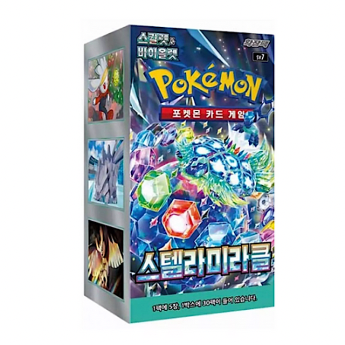 Pokémon Tcg - Stellar Miracle sv7 Booster Box (30) - Korean