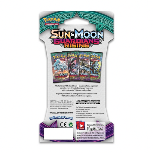 Pokémon TCG: Sun & Moon - Guardians Rising sleeved booster