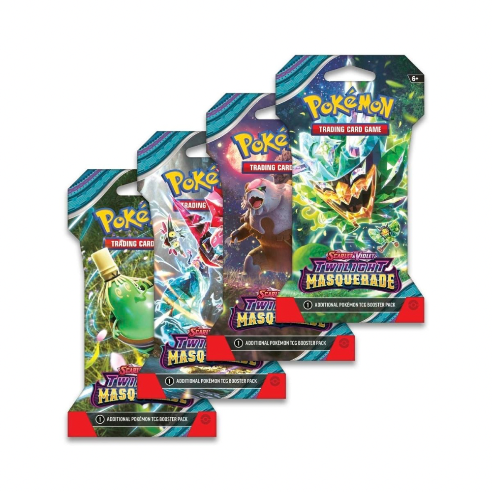 scarlet & violet twilight masquerade booster box Pokemon Scarlet & Violet Twilight Masquerade Booster Pack main image 1