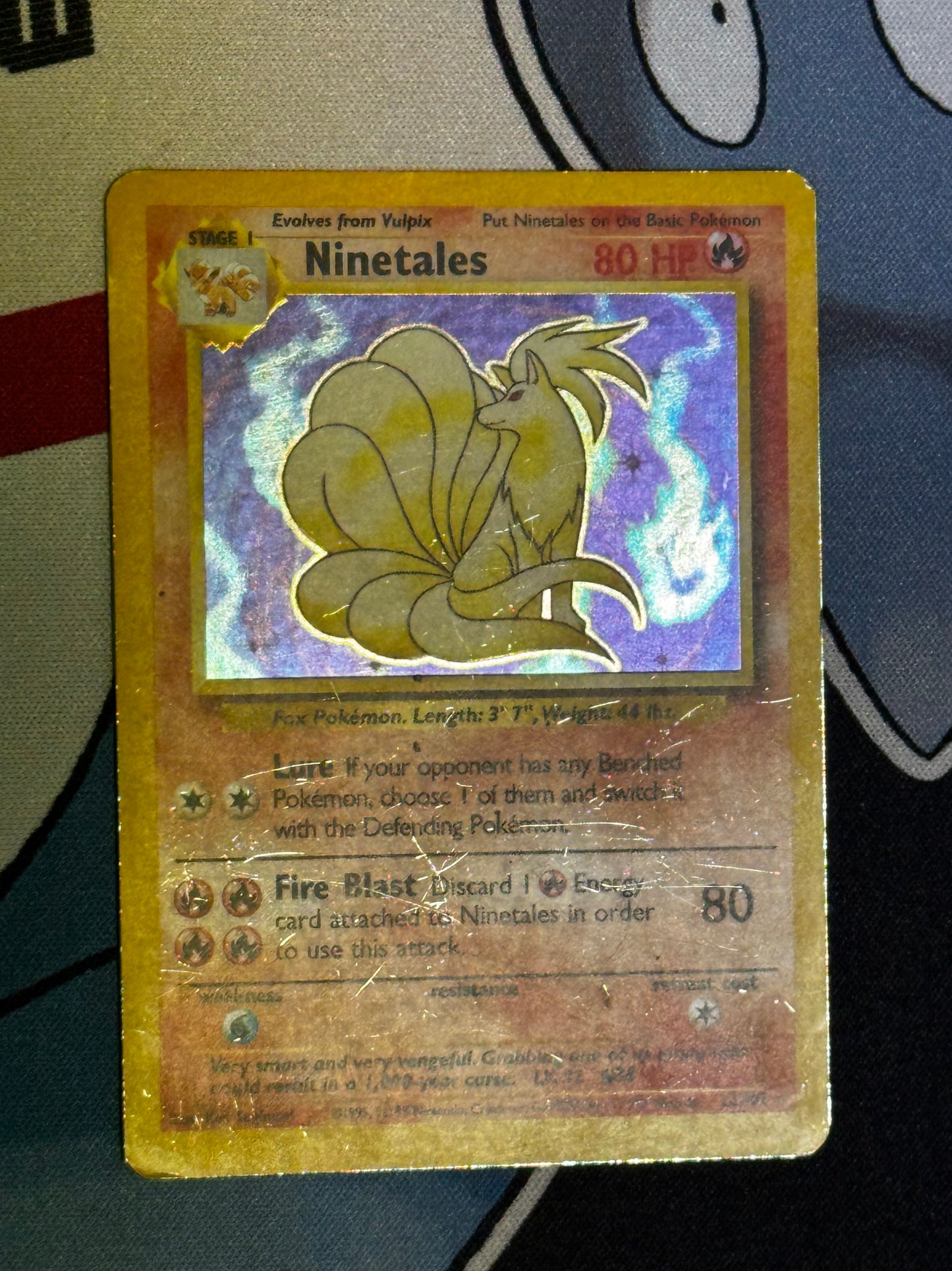 Ninetales 12/102 - Base Set / Holo