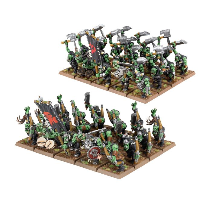 Orc & Goblin Tribes: Orc Boyz & Orc Arrer Boyz Mob