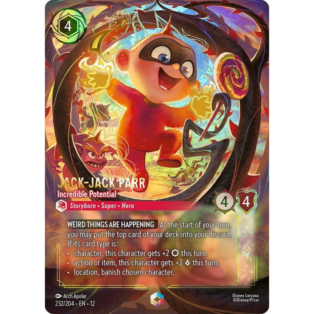 Jack-Jack Parr - Incredible Potential 232/204 - Wilds Unknown