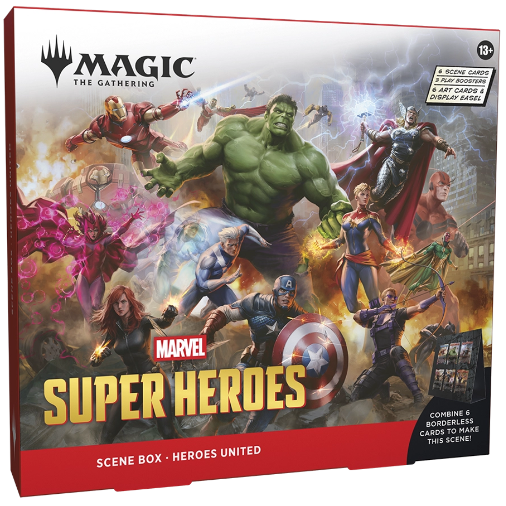Magic: The Gathering - Marvel Super Heroes: Scene Box - Heroes United
