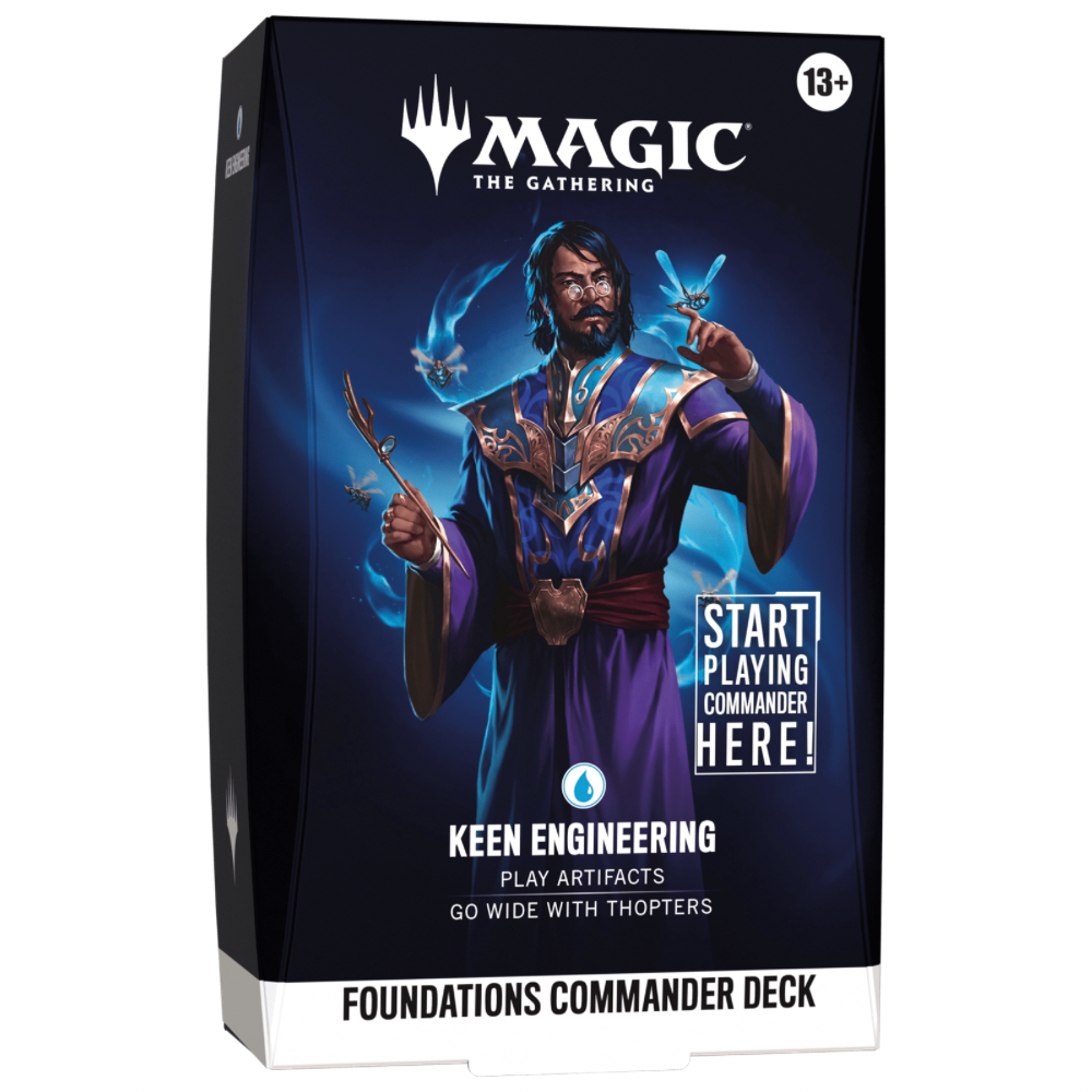 Magic: The Gathering - Foundations Starter Commander Deck: Keen Engineering
