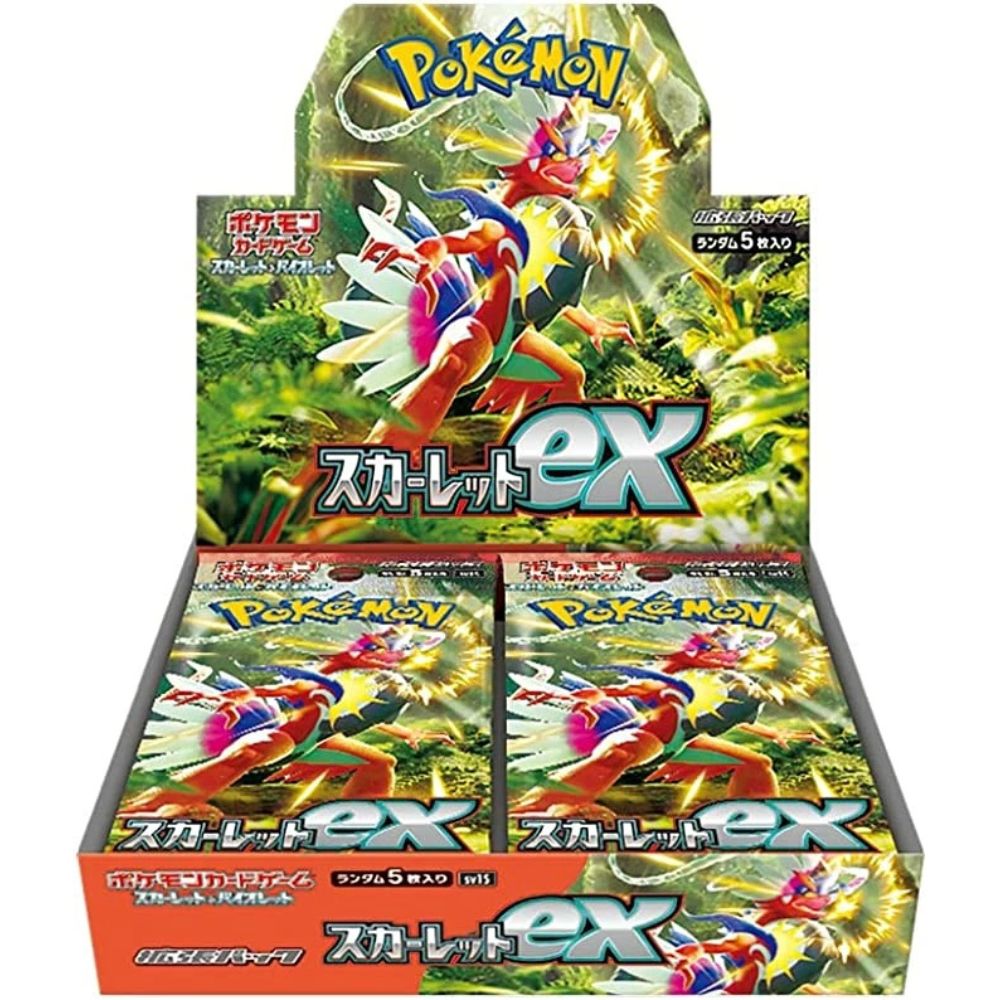 Pokemon TCG - Scarlet EX Booster Box - Japanese Pelienmaa Pokemon TCG - Scarlet EX Booster Box - Japanese Pelienmaa