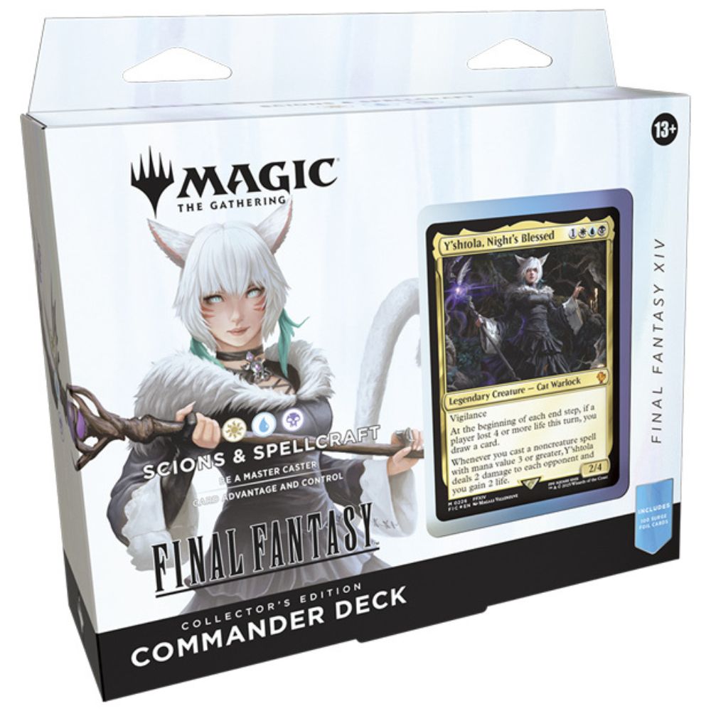 Magic: The Gathering Collector’s Edition FINAL FANTASY XIV Commander Deck - Scions & Spellcraft