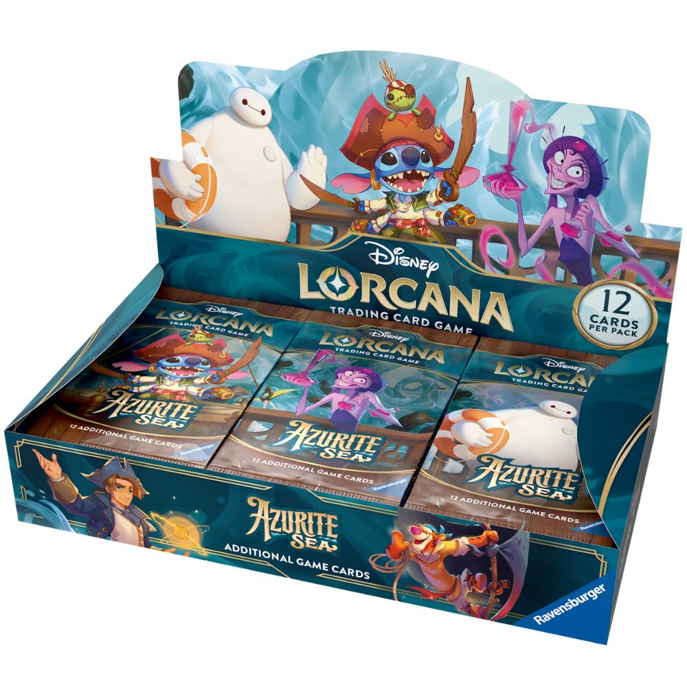 Disney Lorcana TCG - Azurite Sea Booster Box