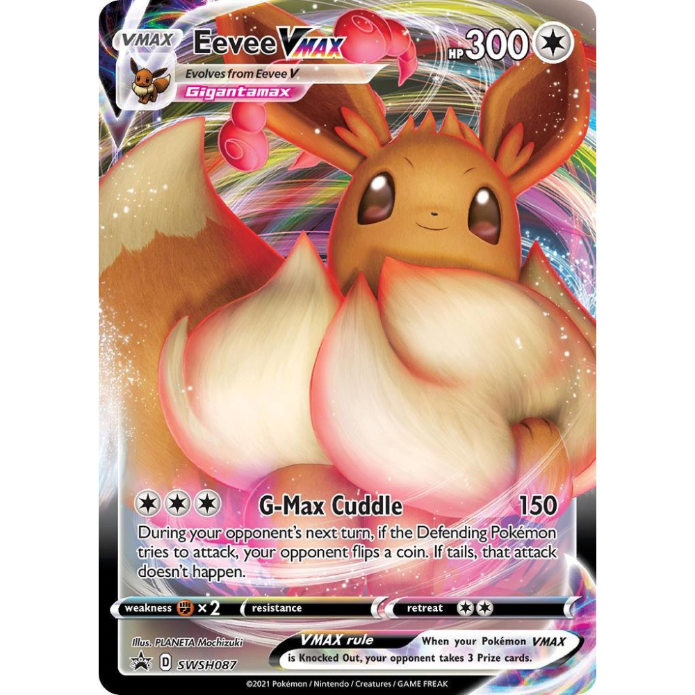 Eevee VMAX 087 - SWSH Black Star Promos