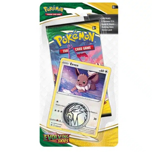 Pokémon TCG: Sword & Shield - Evolving Skies: Eevee 1-Pack Blister