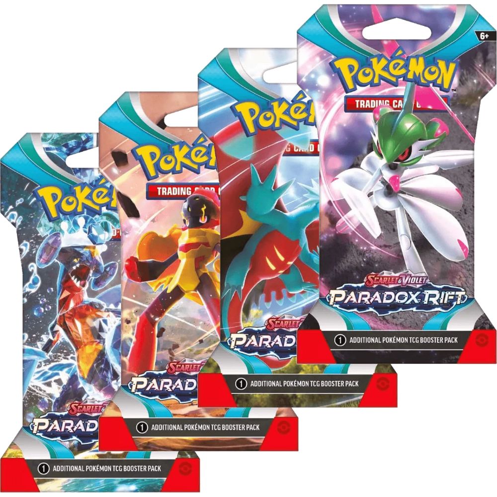 Pokemon TCG - Scarlet & Violet 4: Paradox Rift Sleeved Booster Pack