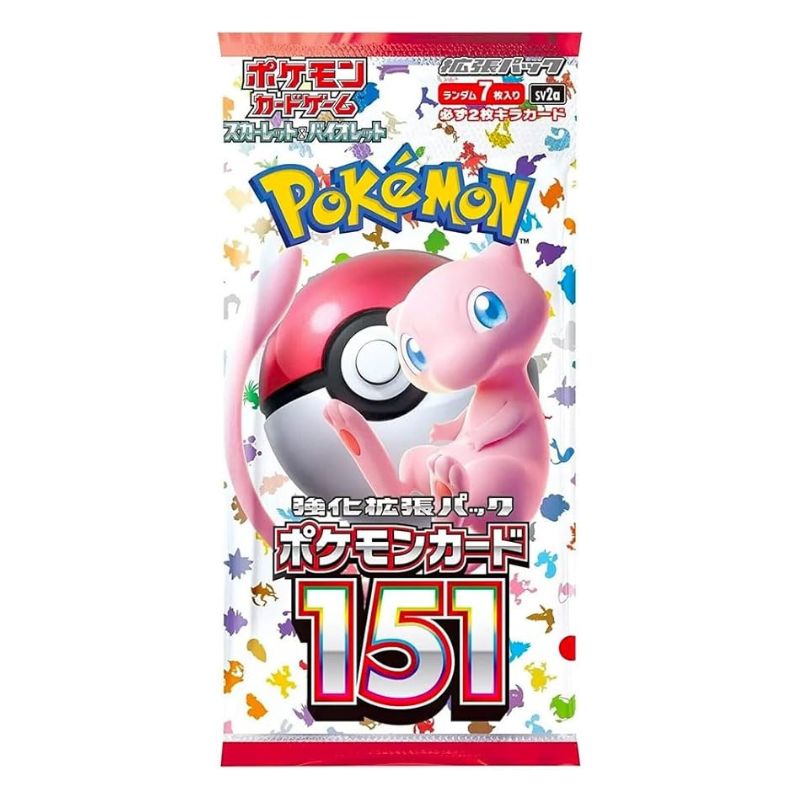 Pokémon TCG: Scarlet & Violet 151 sv2a Booster Pack - Japanese