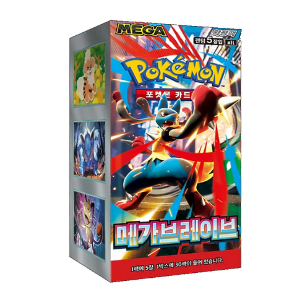 Pokémon TCG - Mega Brave m1L Booster Box (30) - Korean