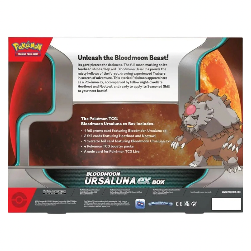 Pokemon TCG - Bloodmoon Ursaluna ex Box