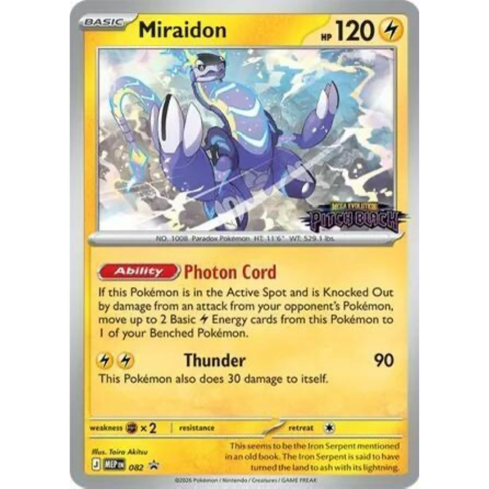 Miraidon MEP 082 - MEP Black Star Promos