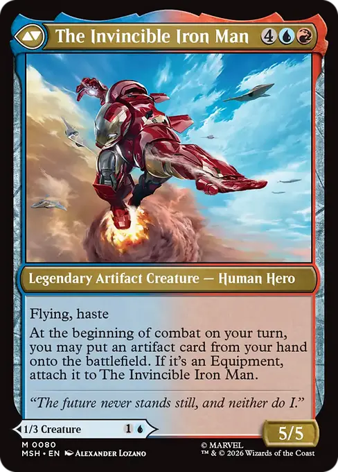 Tony Stark // The Invincible Iron Man - Marvel Super Heroes