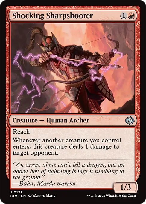 Shocking Sharpshooter - Tarkir: Dragonstorm