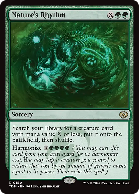 Nature's Rhythm - Tarkir: Dragonstorm