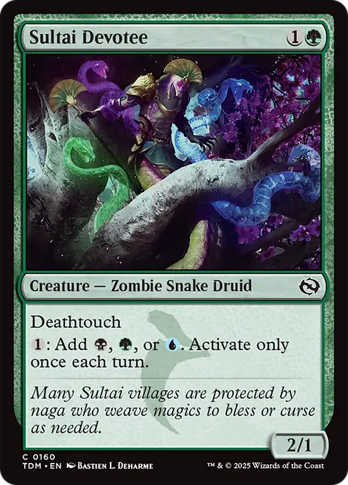Sultai Devotee - Tarkir: Dragonstorm