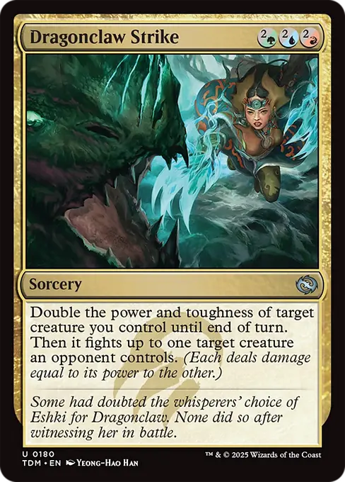 Dragonclaw Strike - Tarkir: Dragonstorm