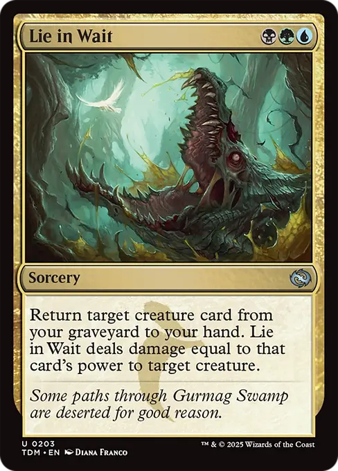 Lie in Wait - Tarkir: Dragonstorm