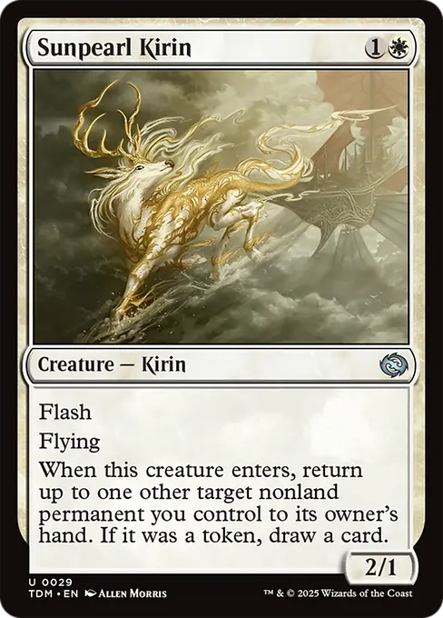 Sunpearl Kirin - Tarkir: Dragonstorm