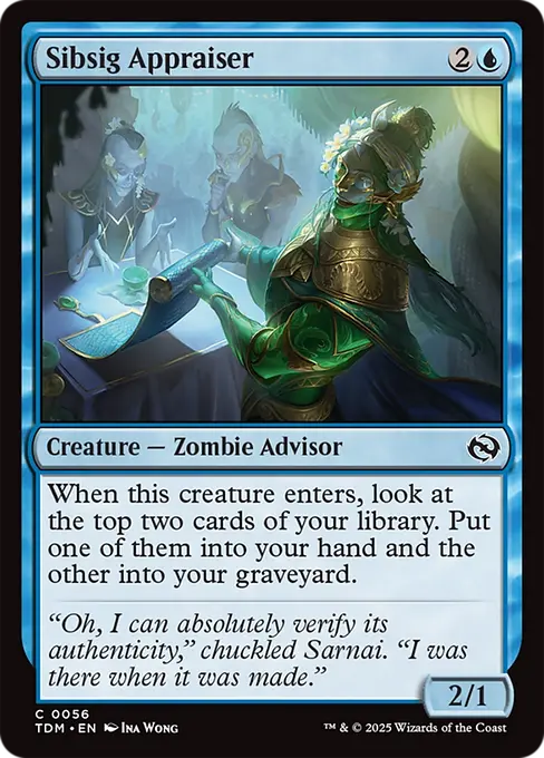 Sibsig Appraiser - Tarkir: Dragonstorm