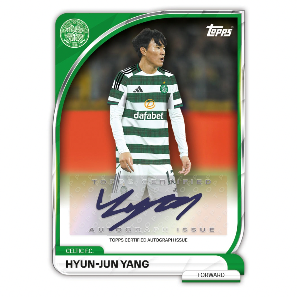 2025/26 Topps Celtic Collector Tin