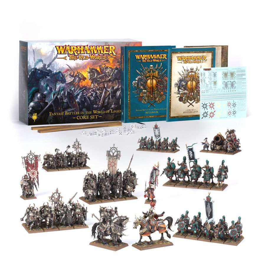 Warhammer: The Old World – Fantasy Battles In the World of Legend Core Set / PRE-ORDER