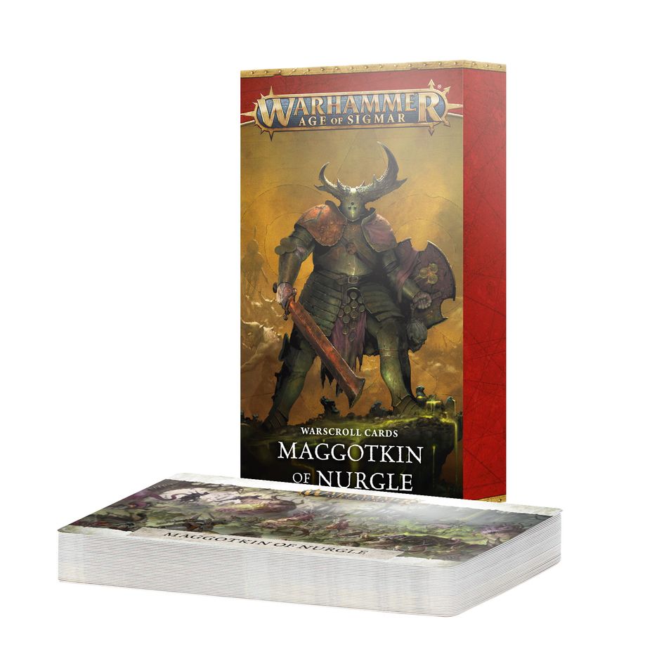 Maggotkin of Nurgle: Warscroll Cards
