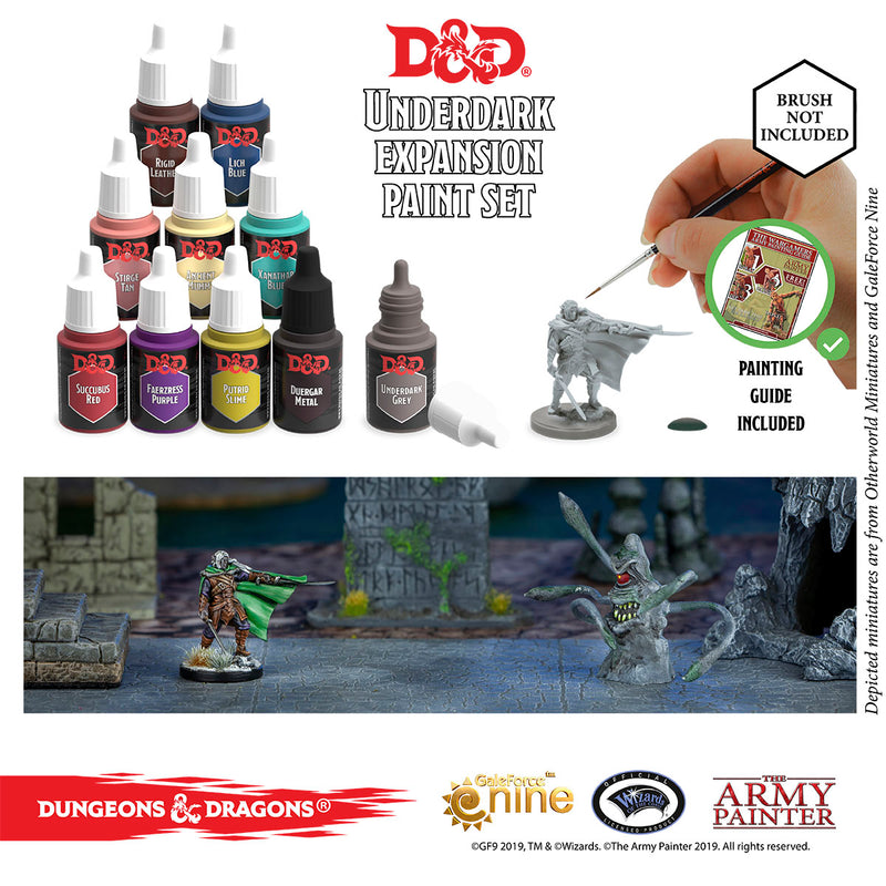 The Army Painter - Dungeons & Dragons Underdark Paint Set