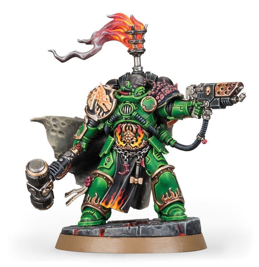 Space Marines: Salamanders - Adrax Agatone