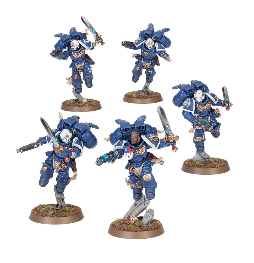 Space Marines: Vanguard Veteran Squad with Jump Packs / PRE-ORDER