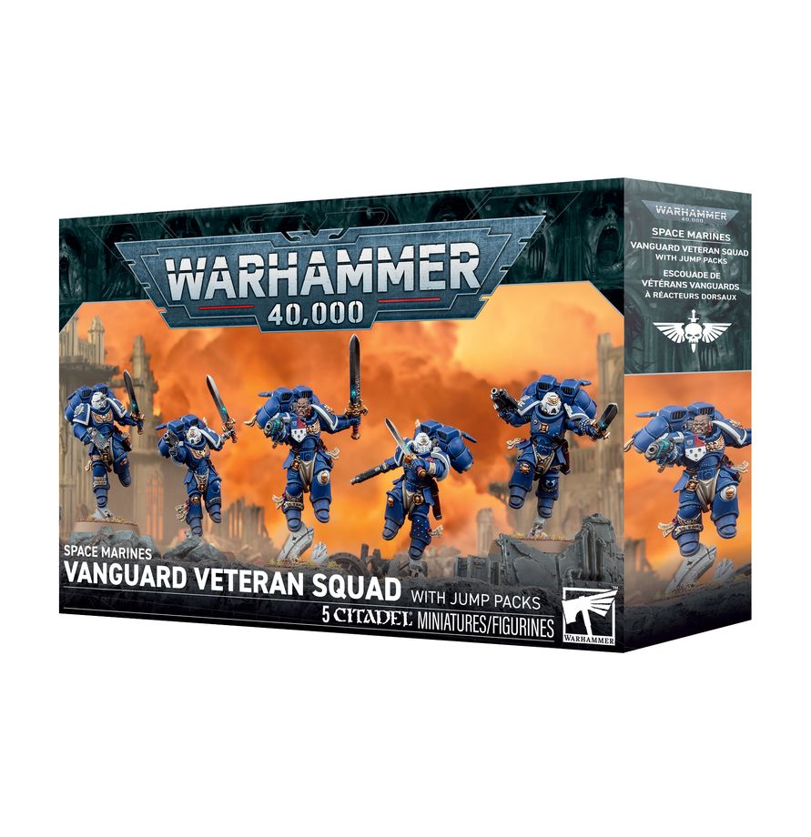 Space Marines: Vanguard Veteran Squad with Jump Packs / PRE-ORDER