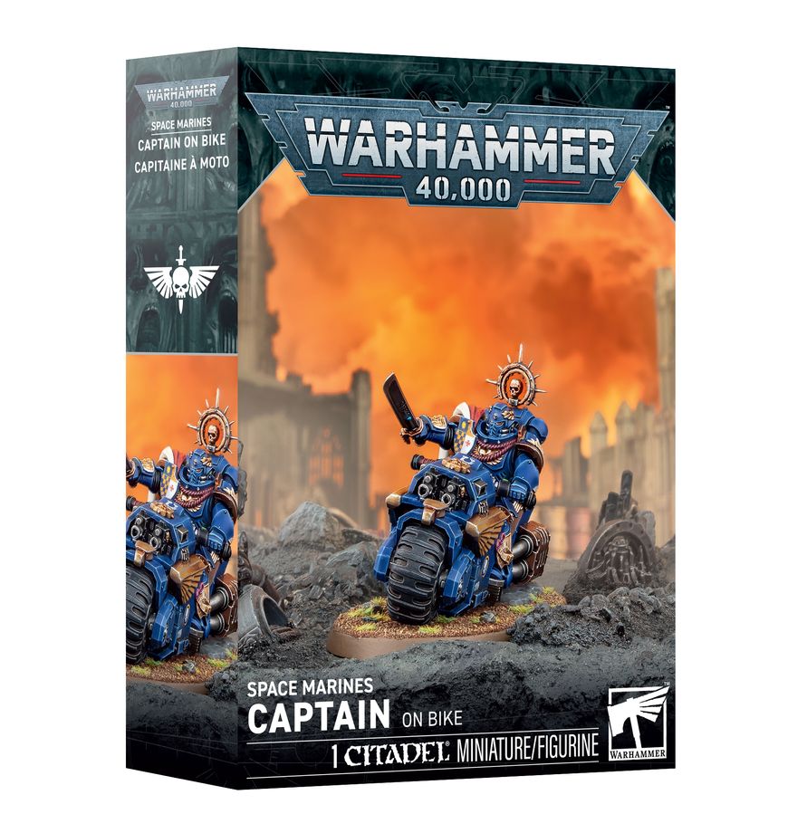 Space Marines: Captain on Bike / PRE-ORDER