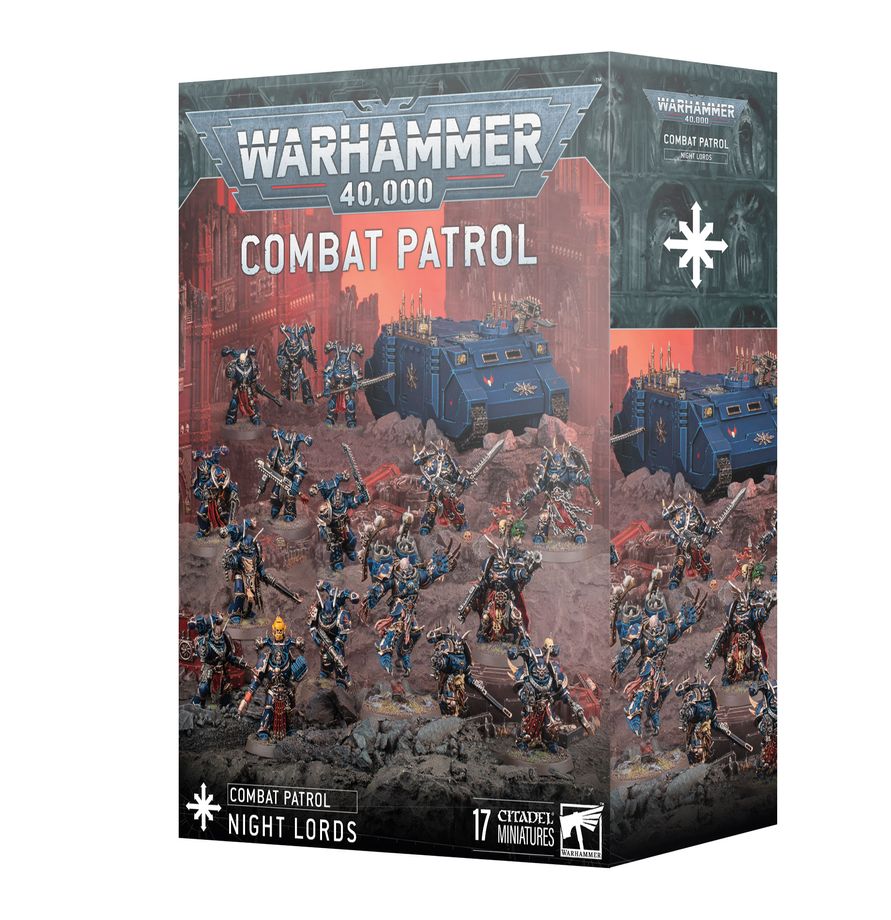 Chaos Space Marines: Combat Patrol: Night Lords / PRE-ORDER