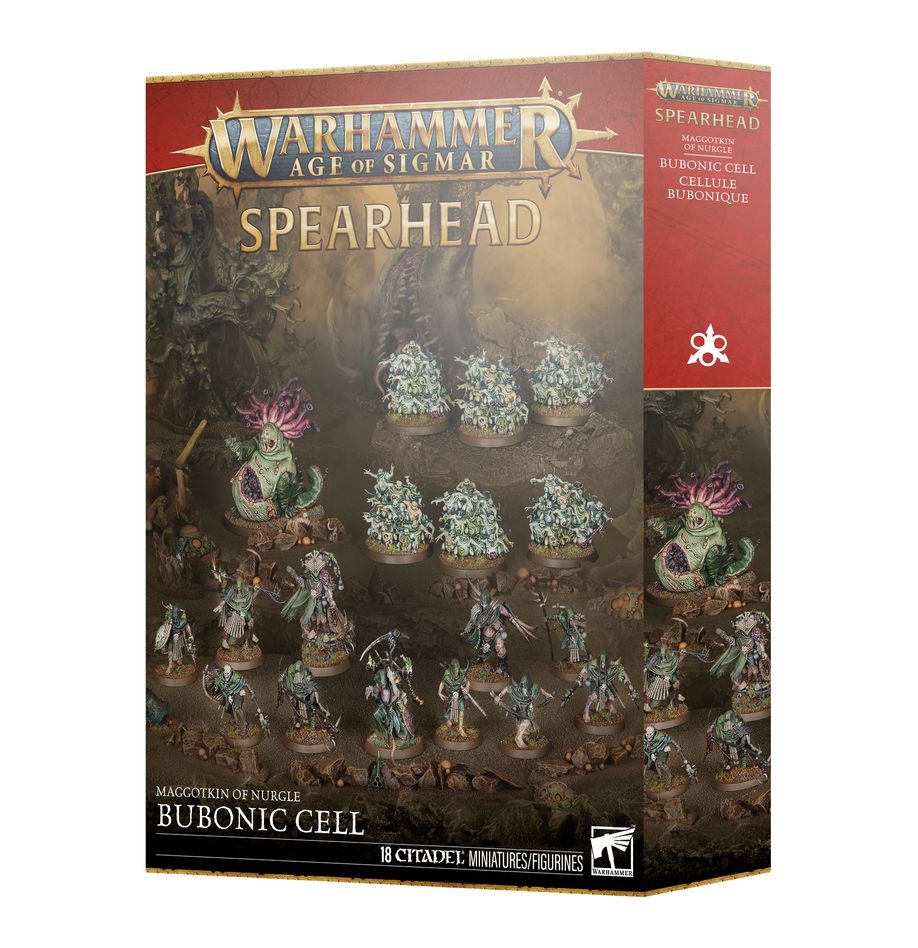 Maggotkin of Nurgle – Bubonic Cell - Spearhead