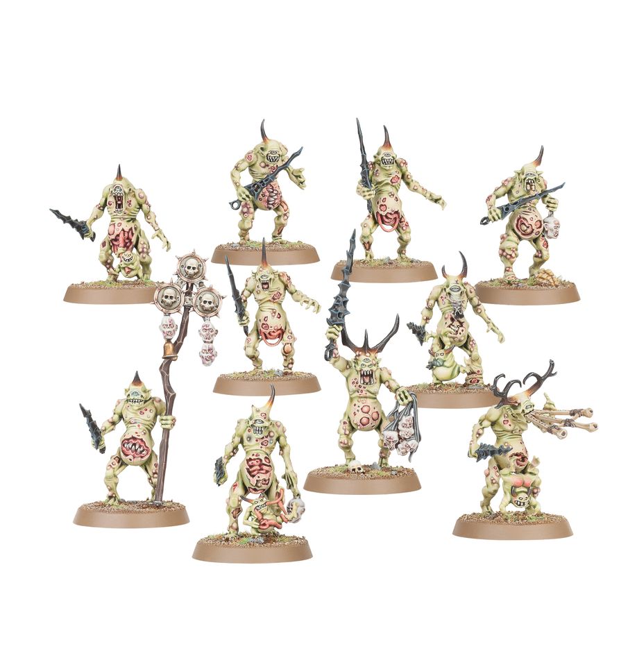 Maggotkin of Nurgle: The Pustules - Regiment of Renown
