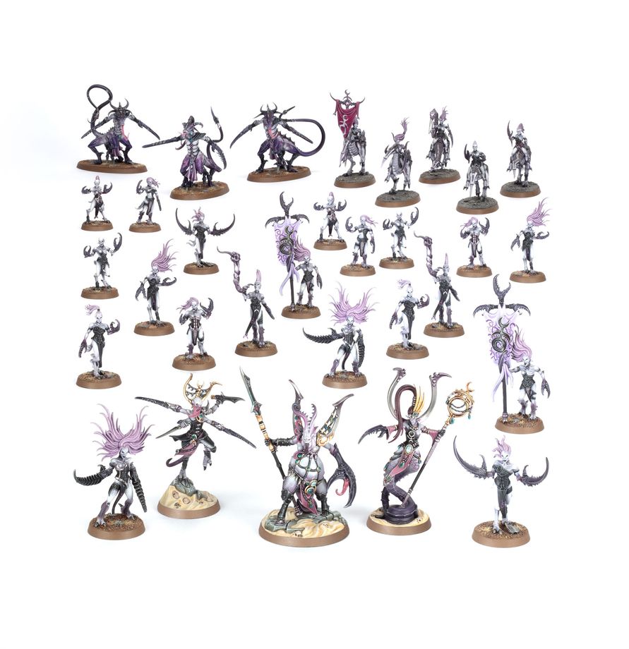Hedonites of Slaanesh: Spearhead – Epicurean Revellers / PRE-ORDER